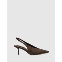 kamome trends zapatos de tacon salon destalonado bealy marron para mujer