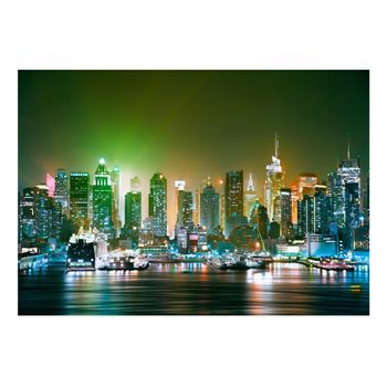 Papel Pintado 3d - Ny: Enlightened Harbour (300x210 Cm)