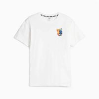 camiseta puma baloncesto trash talk blanca