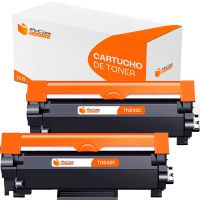 pccom essential brother tn2420tn2410 toner compatible negro pack 2