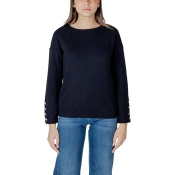 Street One Jersey Shirt w.buttons at sleeves 322791 para mujer