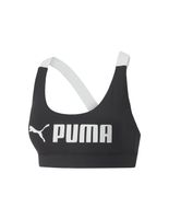 sujetador deportivo de fitness puma mid impact puma fit mujer