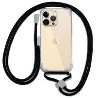 cool funda cordon negro para iphone 14 pro max