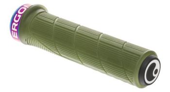 Ergon gd1 evo factory grips tecnicos green moss frozen   oil slick