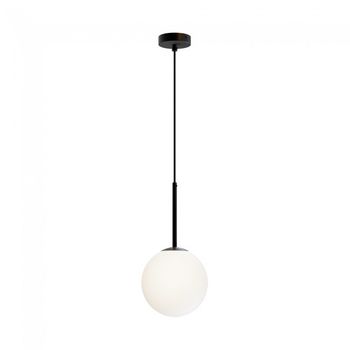 Lámpara de techo basic form opal negro