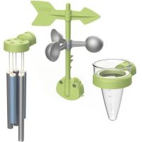 kit meteorologico smoby meteo veleta anemometro y pluviometro