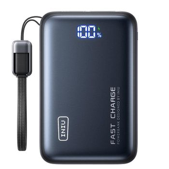 Power Bank INIU Leopard Power 20.000mAh 65W Compacto Negro