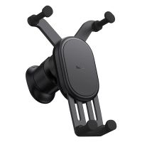 soporte de telefono para coche baseus gravity con abrazadera de ventilacion en forma de y y estructura gravitacional so