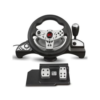 Volante NanoRS RS700 270° USB Alámbrico Multiplataforma con Pedales