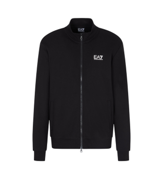 EA7 para hombre. 8NPM36_PJVTZ Sudadera logo negro (3XL), Casual, Deportivo, Algodón, Multideporte