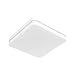 Plafón bismuto cuadrado 1x18w led 1620lm 4000k l.15xan.15xal.3,5cm blanco