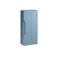 armario alto solmira azul tiffany en mdf e pet