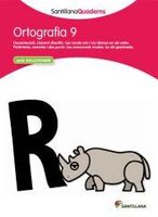 ortografia 9 amb solucionari santillana quaderns