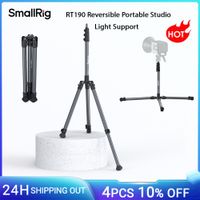 smallrig rt190 soporte de luz de estudio portatil reversible para luces de video led speedlights para camaras camaras de accion -5475