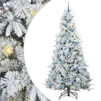 arbol de navidad  decoraciones de navidad artificial con ramas articuladas 240 cm
