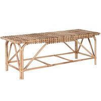 descalzadora mimbre 130x46x47 natural