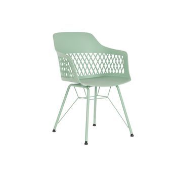 Silla Pp Metal 57x57x80,5 Verde