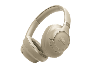 Auriculares inalámbricos - JBL Tune 730BT, 76 h Autonomía, Sonido Pure Bass, Diadema, Bluetooth 6.0, Beige