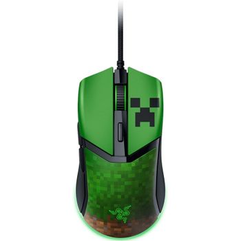 Razer Cobra Minecraft Edition Ratón Gaming Chroma RGB 8500DPI Verde