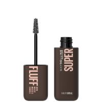 maybelline new york superfluff brow mousse soft full brows all day wear airy volumizing mousse 5g various shades - black brown