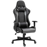 silla gaming rolipo cuero sintetico reclinable 160 negro