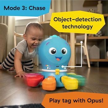 Juguete De Persecución Y Actividades 4 En 1 Baby Einstein Ocean Explorers Go Opus Go.