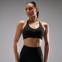 sujetador deportivo sin costuras tempo ultra para mujer de mp - negro - xs