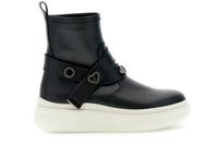 botines negros con accesorio black 39