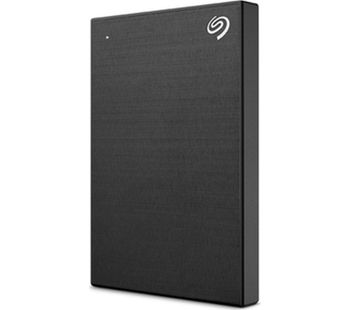 Backup Plus Slim Portable Hard Drive - 2 TB, Black, Black