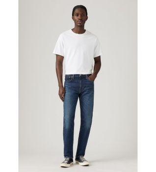 Levi's para hombre. 29507-1819 Jeans 502 Taper azul (31/32), Casual, Algodón, Denim