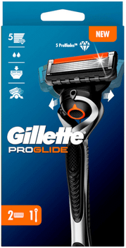 Gillette ProGlide Maquinilla Afeitar Hombre 1 Mango + 2 Recambios
