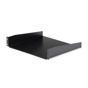 Estante para rack 2U StarTech.com acero negro 20 kg capacidad carga