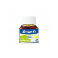 tintas de dibujo pelikan amarillo 10 ml 10 piezas