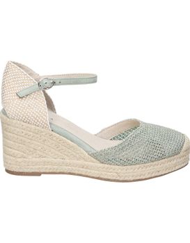 Alpargatas Con Cuña Para Mujer Skydiva Match Verde 41
