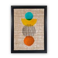 pintura decorativa lienzo lsj219906277902-4666 multicolor 46x66 cm