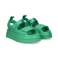 ugg sandalias con plataforma mujer - verde talla 7