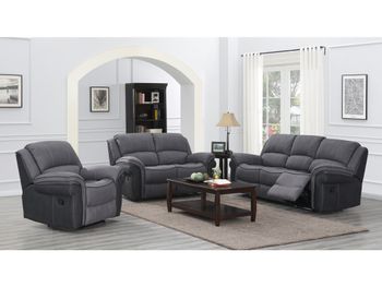 Kendal Grey Fusion 3 Seater Sofa