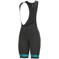 ale womens prr strada bib shorts - xs - blackturquoise