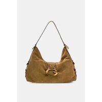 guess bolso hwsg93 08180-tan para mujer