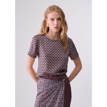 Liu Jo Blusa Top con detalles en encaje para mujer