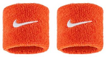 Munequera de esponja  x2  nike swoosh classic naranja