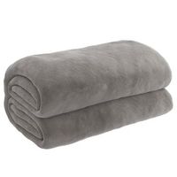 manta con peso con funda tela gris 135x200 cm 6 kg vidaxl