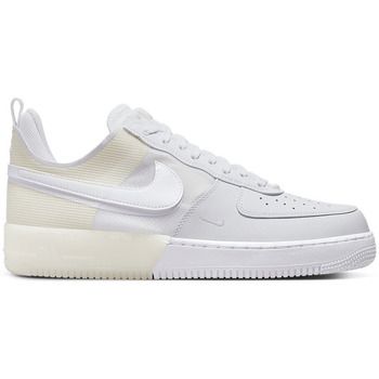 Nike Zapatillas Air Force 1 React Triple White para mujer