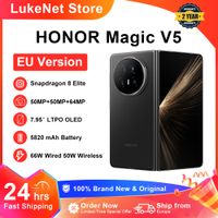 honor magic v5 version global original telefono inteligente 5g pantalla oled dual hdr snapdragon 8 elite 5820 mah 795 pulgadas supercarga de 66 w