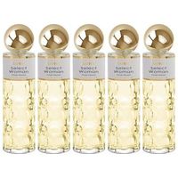 pack de 5 eau de parfum mujer saphir select woman 200ml