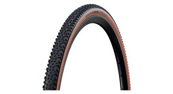 Neumatico de  p ciclocross  p schwalbe x one 700 mm tubeless ready rendimiento blando race guard addix e 25 laterales transparentes