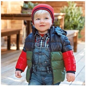 Mayoral Abrigo 2483 Chaquetón impermeable Verde para niño