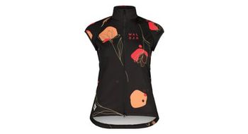 Chaqueta sin mangas para mujer maloja limanam  alpflower negra