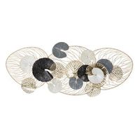 panel decorativo 3d de metal multicolor 1245x95x55 cm