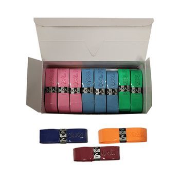 Caja 24 Grips Karakal Pu Supergrip Colores